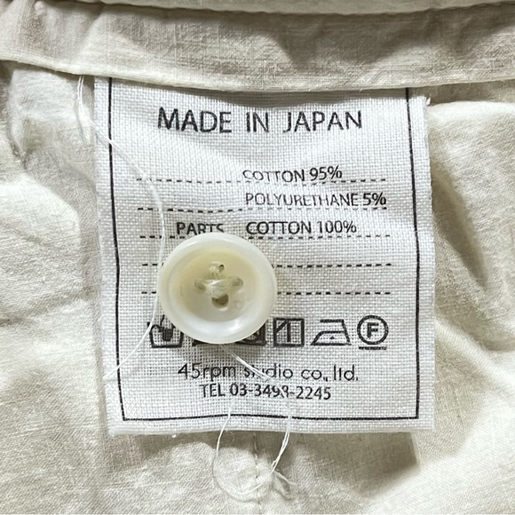 45rpm Dress Pants Ivory Women’s Size 1 - Picture 6 of 7